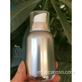 Botella de crema sin aire de acrílico de lujo de 50 ml con bomba
